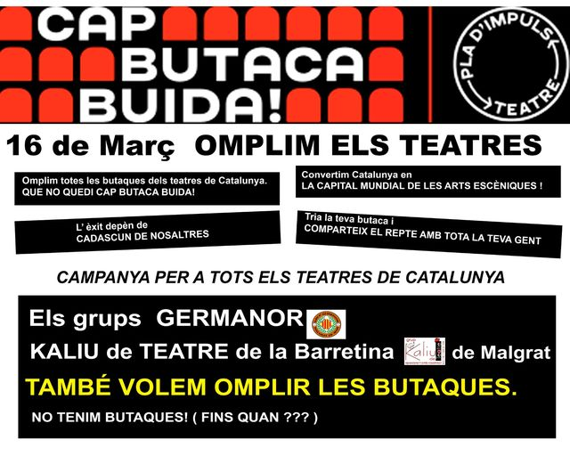 Cap butaca buida